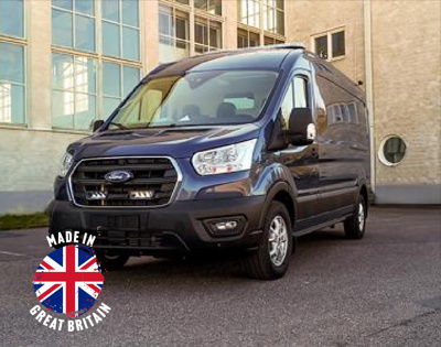 Zestaw lamp LED do grilla Lazer Lamps 2 × Triple-R 750 Beacon — Ford Transit (2019+)
