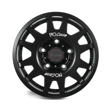 Felga aluminiowa Evo Corse DakarZero 7x16" do off-roadu i rajdów terenowych - czarna matowa - Toyota