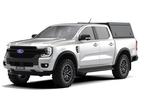 Zabudowa Alu-Cab Hardtop "Guard" Ford Ranger (2023+) Double Cab z ryflowaną blachą