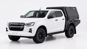 AluBlack Platforma ładunkowa z zabudową 3/4 do Isuzu D-Max 2023+ z podwójną kabiną