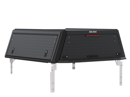 Zabudowa Alu-Cab Hardtop "Guard" Ford Ranger (2023+) Double Cab z ryflowaną blachą