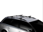 Belki dachowe Thule SquareBar 220 cm – 2 szt., czarne