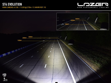 Listwa świetlna LED Lazer ST4 Evolution