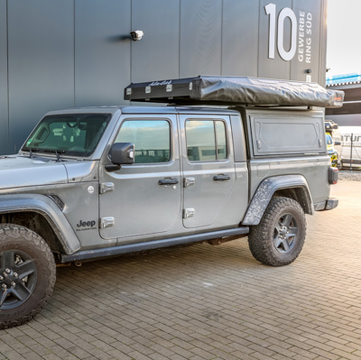 Hardtop Alu-Cab Contour – Jeep Gladiator JT 2019+ Double Cab, bez okien bocznych