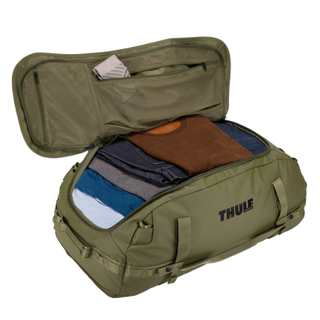 Torba podróżna Thule Chasm 90L typu 2 w 1 - torba/plecak - oliwkowa