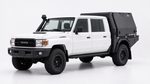 AluBlack Platforma ładunkowa z zabudową 3/4 do Toyota Land Cruiser 79 z podwójną kabiną