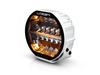 Okrągła lampa LED Lazer Lamps Sentinel 9″ Standard — biała, ze światłem pozycyjnym