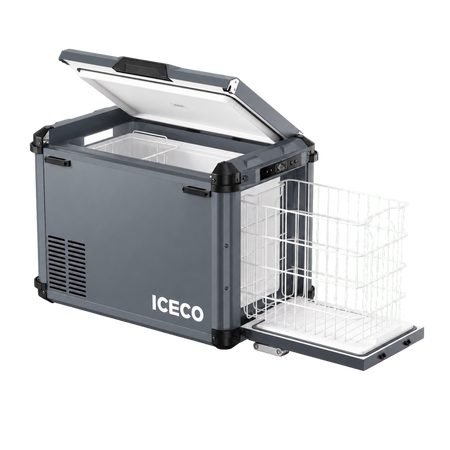 Lodówka kompresorowa ICECO VL45PLUS 42 l 12/24 V – szara