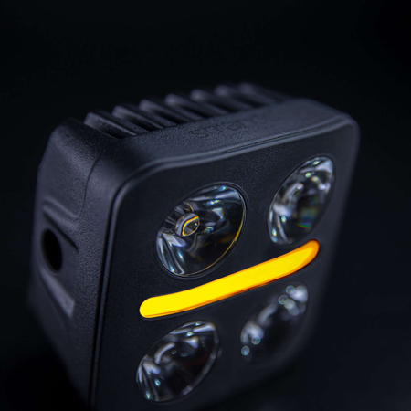 Światła drogowe Strands biało-żółte Nuuk D-Line QB Driving Light 3"