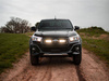 Zestaw lamp LED do grilla Lazer Lamps 2 × ST4 Evolution — Toyota Hilux Revo Invincible X (2018–2020)