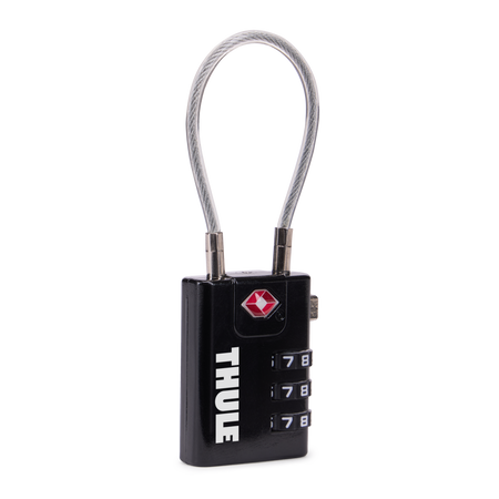 Kłódka linkowa do bagażu Thule TSA Cable Lock – kolor czarny