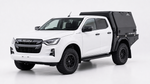 AluBlack Platforma ładunkowa z zabudową 3/4 do Isuzu D-Max 2023+ z podwójną kabiną