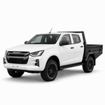 AluBlack Platforma ładunkowa z opuszczanymi burtami do Isuzu D-Max 2023+ z podwójną kabiną