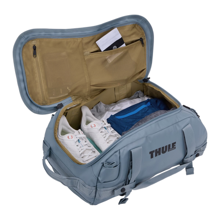 Torba podróżna Thule Chasm 30 l typu 2 w 1 – torba / plecak – szaroniebieska