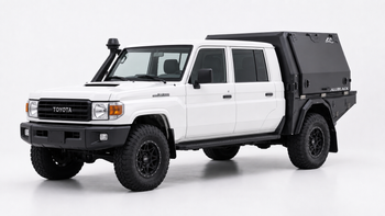 AluBlack Platforma ładunkowa z zabudową 3/4 do Toyota Land Cruiser 79 z podwójną kabiną
