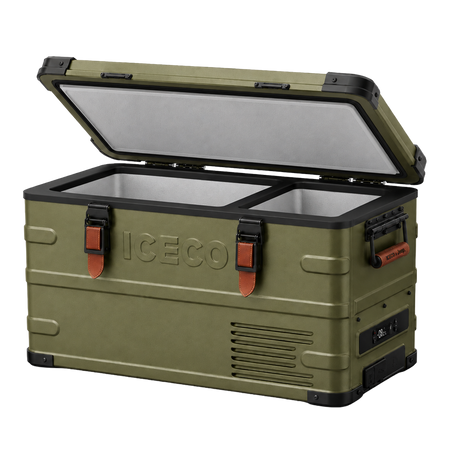 Lodówka kompresorowa ICECO APL35 35 l 12/24 V Dual Zone – oliwkowa Jeep Edition