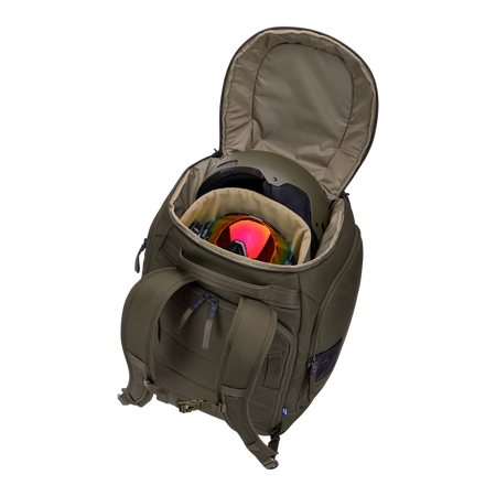 Plecak na buty narciarskie i snowboardowe Thule RoundTrip Boot Backpack 60 l – deep khaki