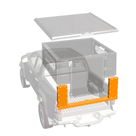 Zestaw montażowy Alu-Cab MODCAP – Toyota Hilux Revo 2016–2025, Double Cab/Extra Cab