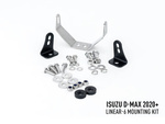 Zestaw montażowy Lazer Lamps do Linear-6 — Isuzu D-Max (2021–2022)