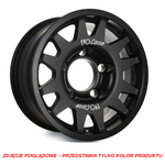 Felga aluminiowa Evo Corse DakarForged 8.5x17" do off-roadu i rajdów terenowych - czarna matowa - Toyota