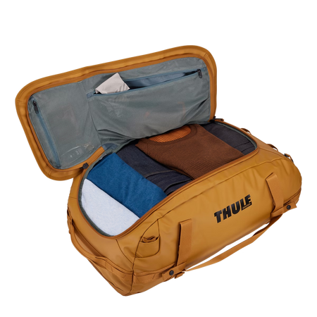 Torba podróżna Thule Chasm 70 l typu 2 w 1 – torba / plecak – złota