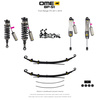 Zestaw zawieszenia OME BP-51 – Ford Ranger PX 2011–2018, przód 30–40 mm, tył z dodatkowymi piórami, średnie obciążenie tyłu, regulacja tłumienia, mocniejsze tłumienie tyłu