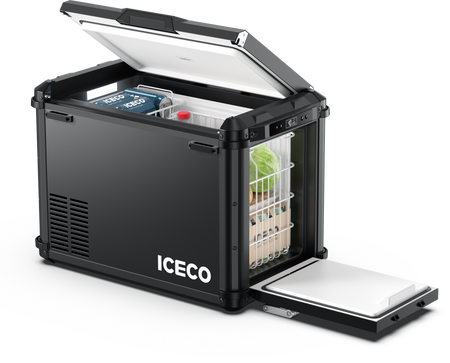 Lodówka kompresorowa ICECO VL45PLUS 42 l 12/24 V – czarna