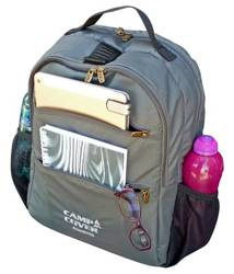Camp Cover - Plecak na laptop, szaro-czarny