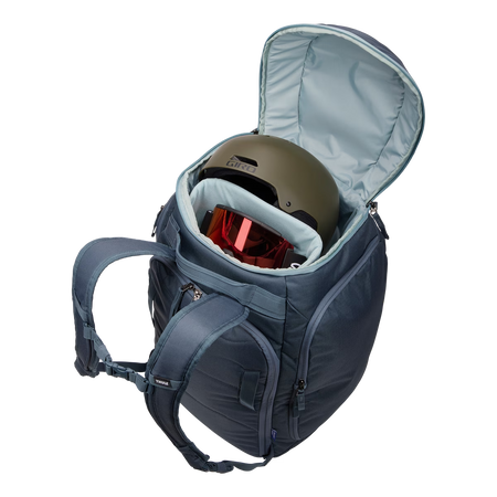 Plecak na buty narciarskie i snowboardowe Thule RoundTrip Boot Backpack 60L - szaroniebieski ciemny łupek