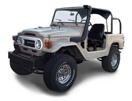 Snorkel Safari V-Spec Toyota Land Cruiser 40/42/45/47 (1980-1984) 4.2L benzyna, 3.4L diesel – SS401HF