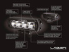 Zestaw lamp LED do grilla Lazer Lamps 2 × ST4 Evolution — Mercedes Vito 2020–2023