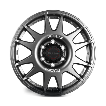 Felga aluminiowa Evo Corse DakarZero 8.5x18" do off-roadu i rajdów terenowych - antracytowa - Lexus, Toyota