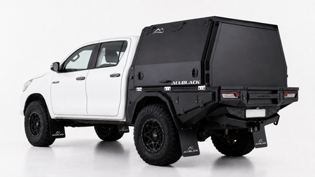 AluBlack Platforma ładunkowa z zabudową 3/4 do Toyota Hilux 2016+ z podwójną kabiną
