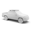 Mocowania szynowe Thule Caprock Rail Mount – Mitsubishi L200 Double Cab, 2015-2023, Mitsubishi Triton Double Cab, 2015-2023 & Fiat Fullback Double Cab Pickup, 2015
