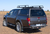 Zabudowa ARB Hardtop Canopy "Classic" Mitsubishi Triton (2009-2015) Double Cab, gładka, podnoszone okna