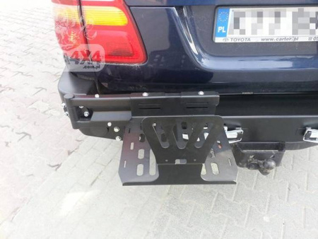 Mocowanie kanistra plastikowego 30 l Fabryka4X4 – Toyota Land Cruiser J100 98-07