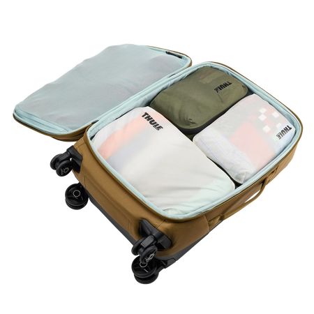 Półprzezroczysty pokrowiec Thule Compression Packing Cube - miękka zieleń, mały