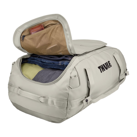Torba podróżna Thule Chasm 70 l typu 2 w 1 – torba / plecak – piaskowa