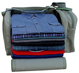 Torba podróżna Camp Cover Clothing 45 l — kolor khaki