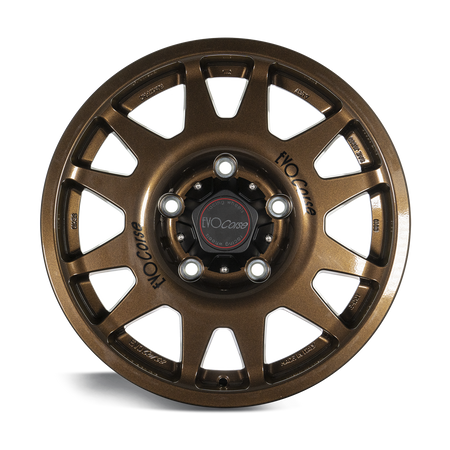 Felga aluminiowa Evo Corse DakarSuperZero 8.5x17" do off-roadu i rajdów terenowych - brązowa z połyskiem - Toyota
