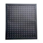 Tylne drzwi Alu-Cab Canopy Camper – czarne