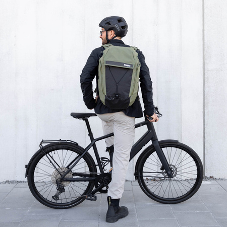 Plecak rowerowy na laptopa Thule Paramount 28 l – brązowy Nutria