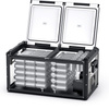 Lodówka kompresorowa ICECO VL90PROD 90 l 12/24 V Dual Zone – oliwkowa
