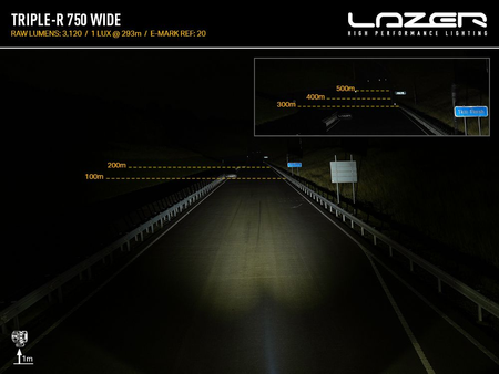 Listwa świetlna LED Lazer Triple-R 750 Wide - Gen2