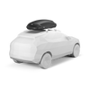 Box dachowy Thule Pulse 2 M 400 l – czarny matowy