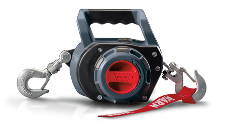 Wyciągarka przenośna WARN Drill Winch 101575 — 340 kg, lina syntetyczna