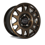 Felga aluminiowa Evo Corse DakarZero 8x17" do off-roadu i rajdów terenowych - brązowa z połyskiem - Toyota