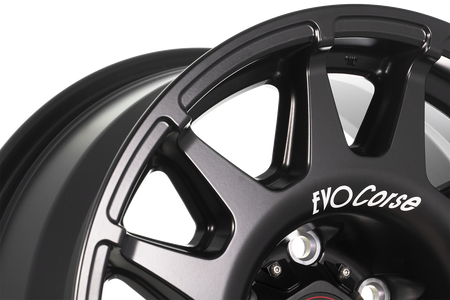 Felga aluminiowa Evo Corse DakarSuperZero 8.5x17" do off-roadu i rajdów terenowych - czarna matowa - Toyota