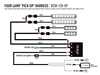 Wiązka Lazer Lamps do czterech lamp — 12 V, 2-pin Superseal, Splice