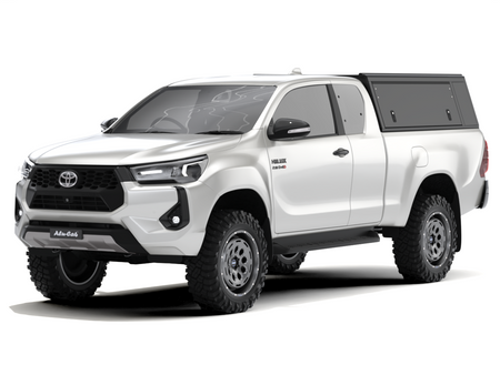 Zabudowa Alu-Cab Hardtop "Guard" Toyota Hilux Revo (2016+) Extra Cab z gładką blachą